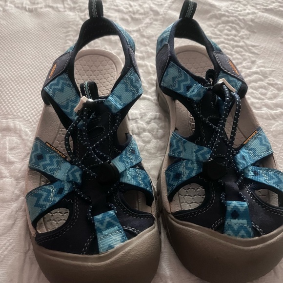 Navy KEEN  Sandals - Picture 1 of 6